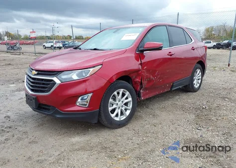 2018 Chevrolet Equinox Lt из США, поврежденный, VIN 2GNAXSEVXJ6103670